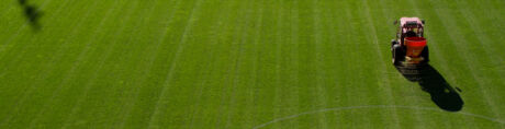 Düngen eines Sportplatzes - EUROGREEN Dienstleistungen