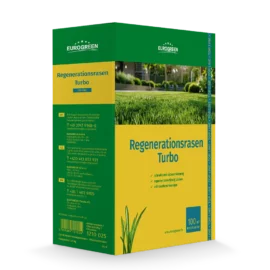 Produktverpackung Regenrationsrasen Turbo 2,5kg