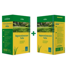Produktverpackung Saatgut Regenerationsrasen Turbo Sparpack