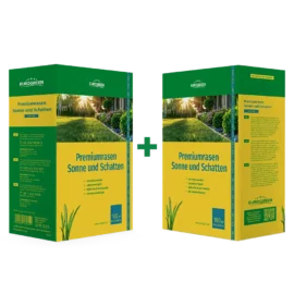 Produktverpackung Saatgut Premiumrasen Sonne & Schatten Sparpack