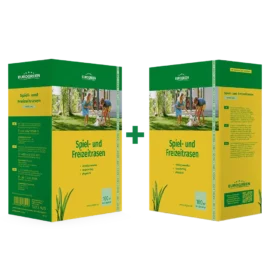 Produktverpackung Saatgut Spiel- und Freizeitrasen Sparpack