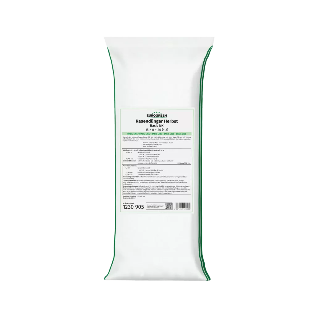 Rasendünger Jahrespaket + Handstreuer