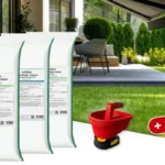 Rasendünger Jahrespaket + Handstreuer